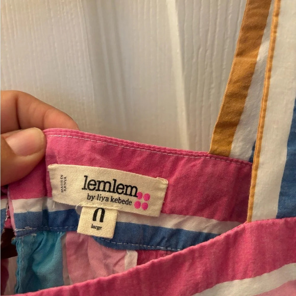 lemlem by Liya Kebede Jima Sweepy Striped Sundress - Picture 3 of 3